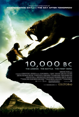 10,000 BC poster